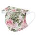Adults mask mouth protection 10 pieces disposable dust protection flowers motif breathable non-woven mouth-nose protection adult women 3-lagig multifunction cloth Bandana scarf scarf (b 10pcs) b uniform size