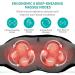 Shiatsu Neck and Back Massager with Soothing Heat - Nekteck Electric Deep Tissue 3D Kneading Massage Pillow for Muscle Pain Relief - Home, Office, and Car Use (Black) - Buy Online on GoSupps.com