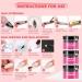AIJIMEI White Acrylic Powder 60g/2oz - Nail Salon Quality Acrylic Nail Powder - Buy Online on GoSupps.com