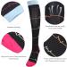 Jerliflyer Compression Socks - Breathable Black Lightning Sports Stockings for Optimal Calf Care | Elastic Acrylic Fiber International Shipping Available - Buy Online on GoSupps.com