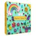 MY CREATIVE CAMP Beginner's Quilling Kit - DIY Craft Kit for Kids and Adults - 10 Projects with Instructions  Storage Box  Gem Stickers  Tools  Supplies  Paper Strips  Shape Chart  and Reference Guide