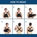 WC Arm Sling Shoulder Immobilizer - Best Adjustable Rotator Cuff Support & Brace for Quick Recovery - Universal Fit for Men & Women - Buy Online on GoSupps.com