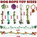 ZENO Dog Toys - Pack of 10 | Rope Chew Toys for Dogs | Strong Rope Ball & Tug for Teething & Training | Puppy Teething Toys | 100% Natural Cotton | Great for Small Medium & Large Puppies & Adults - Buy Online on GoSupps.com