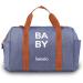Lionelo Ida Stroller Bag - Thermal Bottle Bags Diaper Support & Wet Wipes Organizer - Blue - Perfect for Parents on the Go - Buy Online on GoSupps.com