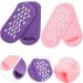 Beavorty 2 Pairs Gel Socks Heel Socks for Dry Cracked feet Comfortable Socks Gel Lined Socks moisturizing feet Socks Dry feet Socks Moisture Heel Socks Foot mask Spa Vegetable Gel Miss 22x10x1cm - Buy Online on GoSupps.com