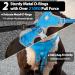 Huntboo Dog Safety Dishes & No Pull Harness for Large Dogs - Reflective Waterproof Adjustable Vest for Training & Walks (Blue XL) - Buy Online on GoSupps.com