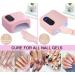 Buy 72W Cordless LED Nail Lamp - Rechargeable Gel UV Light for Home & Salon | Portable Nail Dryer with 4 Timer Settings - Perfect for Professional Nail Art - Buy Online on GoSupps.com