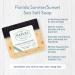 Naples Soap Co. pH Balancing Sea Salt Soap Bar - Exfoliates & Moisturizes - 3.5 oz Florida Sunrise - Buy Online on GoSupps.com