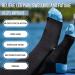 SB SOX Compression Socks (20-30mmHg) for Men & Women - X-Large Two Stripes (Black/Gray) - Buy Online on GoSupps.com
