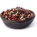 Cerez Pazari Rainbow Peppercorn Blend 200g & Himalayan Pink Salt 650g - Whole Black, Pink, Green, White Peppercorns for Grinders Refills - Buy Online on GoSupps.com