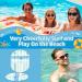 Whaline 150Pcs Waterproof Ear Covers - Soft Disposable Ear Protection for Shower Swimming Surfing & Water Sports - Buy Online on GoSupps.com