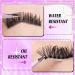 WiWiseo Self Adhesive Eyelashes - No Glue Needed False Lashes Reusable 5 Pairs Natural Look Waterproof Wispy & Fluffy 16MM C-Clear Band - Buy Online on GoSupps.com