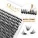40D 0.07D Individual False Eyelashes - Reusable Cluster Lashes | DIY Makeup 8-14mm Curl Mix - Buy Online on GoSupps.com