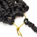 8 Packs Pre-twisted Passion Twist Crochet Hair | Ombre Color | 10 Inch Curly Ends Extensions | 1B/30/27 - Buy Online on GoSupps.com
