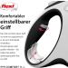 Flexi Leash New Comfort - Retractable Dog & Cat Leash 5m for Pets up to 20kg - Black - Buy Online on GoSupps.com