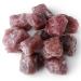 Xiannvxi 2 "Great crystals stones Strawberry quartz 100% natural gemstones water stones premium source of life plus mountain crystal raw stones 4PCs P-Strawberry quartz