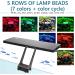 Hygger Clip On 24/7 LED Aquarium Light | 14W Sunrise-Daylight-Moonlight Modes | Adjustable Timer & Brightness | 7 Colors | for Planted Fish Tank - Buy Online on GoSupps.com