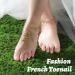 Teenitor 144pcs Press on Toenails - French Tip Fake Toenails for Women | Glue-On Nude Toe Nail Tips | Perfect for International Shipping - Buy Online on GoSupps.com