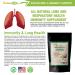 Elderberry Flower Tea for Respiratory Health - Herbal Lung & Immune Support | Dried Sambucus Flower for Cold Season Comfort - 60g - Buy Online on GoSupps.com