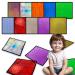 Bouiexye 10 Sets Sensory Mats for Autistic Children Textured Sensory Tiles Sensory Toys Babies and Toddlers with Sensory Issues Tactile Sensory Walls Fidgeting Educational Activity (Square) 10 pcs Square