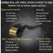 Nikka Notto QMD Derma Roller for Hair Growth & Beard Growth - 0.25mm Facial Skin Care for Women & Men - Banish Scars, Dermaroller Gold - Buy Online on GoSupps.com