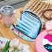Women's Cherry Pink Flower Binding Bags - Tampon Storage Pockets & Tied Bags for Menstrual Essentials - Buy Online on GoSupps.com