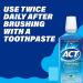 ACT Restoring Fluoride Mouthwash 33.8 fl. oz. - Strengthens Tooth Enamel - Cool Mint - Pack of 3 - Buy Online on GoSupps.com