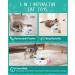 Buy Pettom 3-in-1 Interactive Cat Toy: Ball Spring & Rotating Butterfly Teaser - Automatic Fun for Kittens & Cats - International Shipping - Buy Online on GoSupps.com