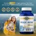 Vykee Nutrition Folic Acid Capsules - Supports Body Processes Prenatal Health and Energy - Vitamin B9 Supplement for Women - Vegan Non-GMO Gluten Free - 1100 mcg 120 Count - Buy Online on GoSupps.com