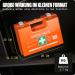 Buy 2x First Aid Boxes - DIN 13157:2021 Compliant | Ideal for Companies Facilities & Home - Includes Wall Bracket Stickers & Plombe - Buy Online on GoSupps.com