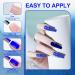 6 Colors Blue Purple Series Gel Nail Polish Kit-Glitter Sparkle Purple Diamond Blue Navy Blue Sapphire Blue- Soak-Off UV/LED Nail Polish Gel for Home Salon DIY Nail Art 5ML - Buy Online on GoSupps.com