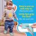 Soft Sole Leather Baby Shoes for Girls and Boys | Toddler Walking Shoes 2-3 Years | Kites Design - Buy Online on GoSupps.com