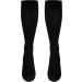 Truform Women's Fit Compression Socks - Rib Knit Pattern 15-20 mmHg Black Medium Pack of 2 - Best for Circulation & Comfort - Buy Online on GoSupps.com