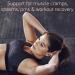 Women's Magnesium Glycinate Supplement - 200mg Chelated for Maximum Absorption - Supports Sleep, Mood, PMS, Stress, Muscle Cramps & Tension - Non-GMO, Gluten-Free - 120 Vegan Capsules - Buy Online on GoSupps.com