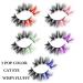 Gootrades 5 Pairs 3D Colored False Eyelashes Pack - Fluffy Faux Mink Color Eye Lashes Strip for Daily Christmas Cosplay - Red/Pink/Blue/Green/Purple Two-Toned Fake Lashes - Buy Online on GoSupps.com