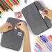 YOUSHARES Big Capacity Colored Pencil Case - 300 Slots large Pen Case Organizer with Multilayer Holder for Prismacolor Colored Pencils & Gel Pen (Grey) - Buy Online on GoSupps.com