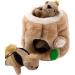 Outward Hound Hide-A-Squirrel Squeaky Dog Toy - 4-Piece Large Brown | International Shipping Available - Buy Online on GoSupps.com