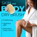 Dry Body Brush for Cellulite Reduction and Lymphatic Drainage - Exfoliating Shower Scrubber with Soft Massage Nodules - 100% Natural Bristle Brush - Buy Online on GoSupps.com