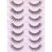 Goddvenus Russian Strip Lashes - Cat Eye Wispy False Eyelashes for Natural Volume (33C) - Buy Online on GoSupps.com