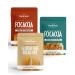 Organic Gluten Free Bread Mix & Focaccia Mix Bundle by Sun & Seed - 300g - 3 Pack - Vegan Friendly - Made From Organic Ingredients - Gluten Free Organic GF Bread & Focaccia Mix Bundle