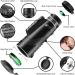 80x100 High Powered Monocular Telescope for Smartphone - Ideal for Stargazing, Wildlife Viewing, and Travel - Black - Buy Online on GoSupps.com