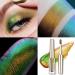 Glitter Eyeshadow Makeup Multichrome Glitter Shimmer Eye Shadow - High Pigment Liquid Eye Shadow Multichrome Green Eyeshadow Stick for Girls and Women Pochy 101 - Buy Online on GoSupps.com