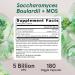 Jarrow Formulas Saccharomyces Boulardii + MOS 5 Billion 180 Veggie Caps - Probiotic + Prebiotic - Intestinal Tract Support  - Buy Online on GoSupps.com