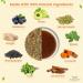 Teanourish Turmeric Amla Tulsi Herbal Tea - Caffeine-Free Wellness Blend with Ginger Blueberry & Cinnamon | 100g for Hair Growth & Immunity Support - Buy Online on GoSupps.com