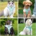 MOSTFUN Escape Proof Cat Harness and Leash Set | Adjustable Soft Mesh Design with Reflective Stripe | Ideal for Small to Medium Cats | Green - Buy Online on GoSupps.com