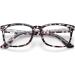 Pro Acme Blue Light Blocking Glasses - Square Computer Eyewear for Women & Men | Leopard Frame - 52mm - Buy Online on GoSupps.com
