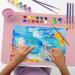 Silicone Craft Mat 20x 16 with Detachable Collapsible Cup- Non-Stick Art Mat for Crafts, Painting, Resin Casting - Buy Online on GoSupps.com