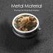 Pilot Hamster Portable Metal Pill Box - Round Mini 3-Compartment Design | Travel-Friendly Small Pill Organizer - Buy Online on GoSupps.com