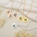 HooAMI Personalized Men's Necklace with Dog & Cat Pet Pendant - Custom Jewelry Chain in Gold - Buy Online on GoSupps.com