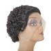 Short Curly Lace Front Wig | Human Hair Pixie Cut Bob Wig for Black Women - Buy Online on GoSupps.com